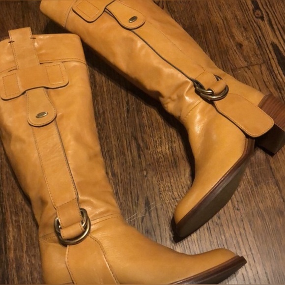 Designer Chloé Riding Boots -7.5 like new! - Picture 1 of 4